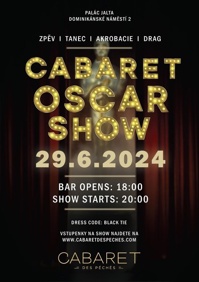 Plakát události Cabaret OSCAR SHOW