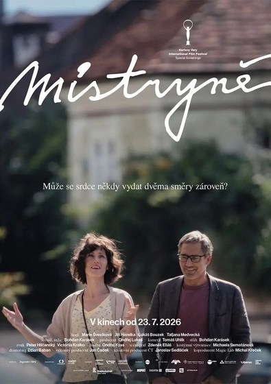 Plakát události Mistryně | Hosté: Bohdan Karásek, Marie Švestková