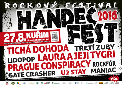 Plakát události HANDec FEST 2016