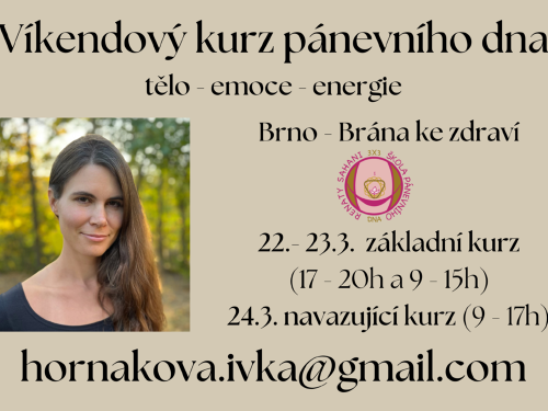 Plakát události Kurz pánevního dna