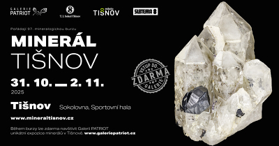 Plakát události Mineralogická burza - Minerál Tišnov