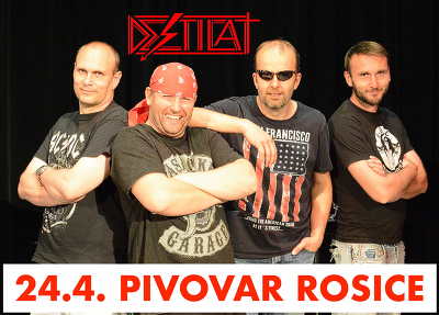 Plakát události Koncert kapely Destilát