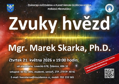 Plakát události Zvuky hvězd