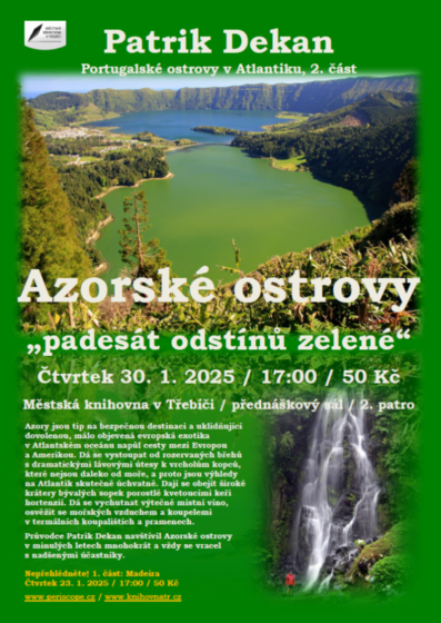 Plakát události Azorské ostrovy