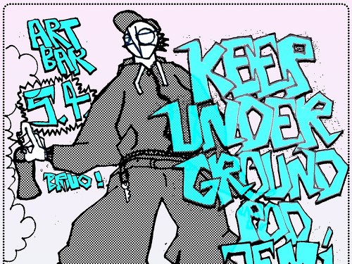 Plakát události Keep underground pod zemí