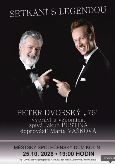 Plakát události Setkání s legendou