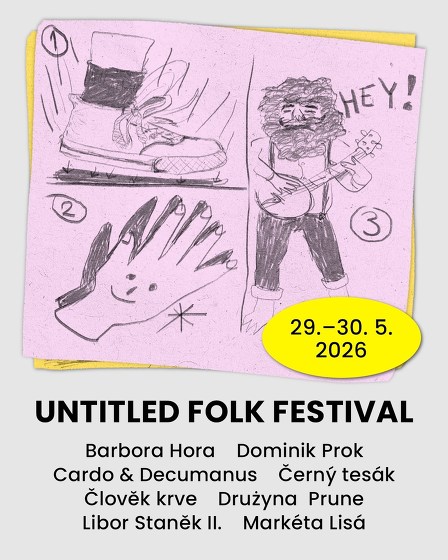 Plakát události untitled folk festival