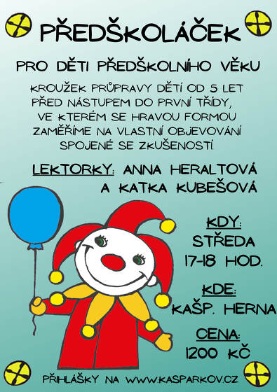 Plakát události Předškoláček