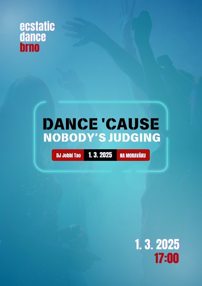 Plakát události Ecstatic Dance Brno - DJ Jobbi Tao