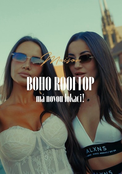 Plakát události Boho Rooftop Party