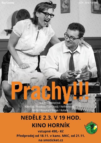 Plakát události Prachy !!!