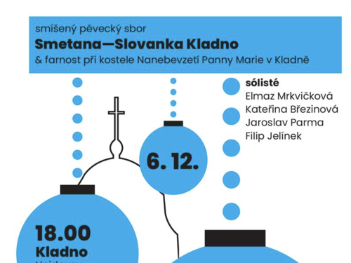 Plakát události Unhošťské roráty, Adam Václav Michna - Missa II 