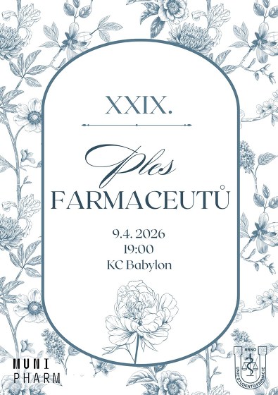 Plakát události XXIX. Ples farmaceutů