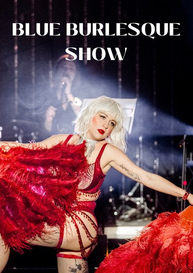 Plakát události BLUE BURLESQUE SHOW