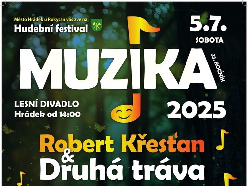 Plakát události Muzika 2025