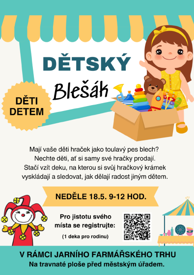Plakát události Dětský blešák