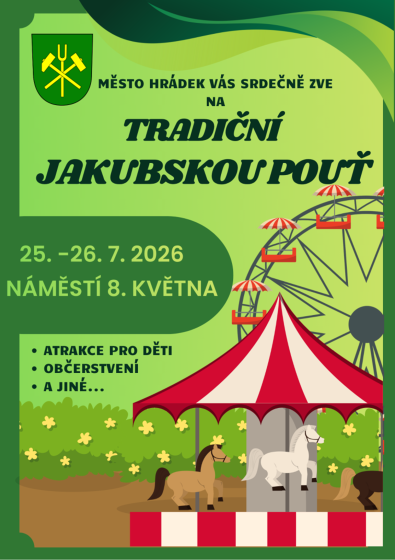 Plakát události Jakubská pouť