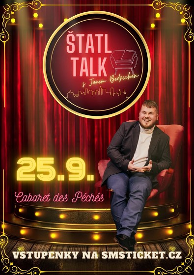 Plakát události Štatltalk s Janem Bedřichem