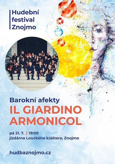 Plakát události IL GIARDINO ARMONICO: Barokní afekty