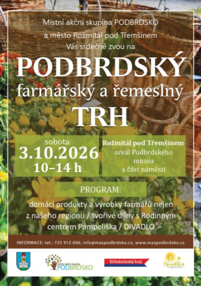 Plakát události Podbrdský farmářský a řemeslný trh
