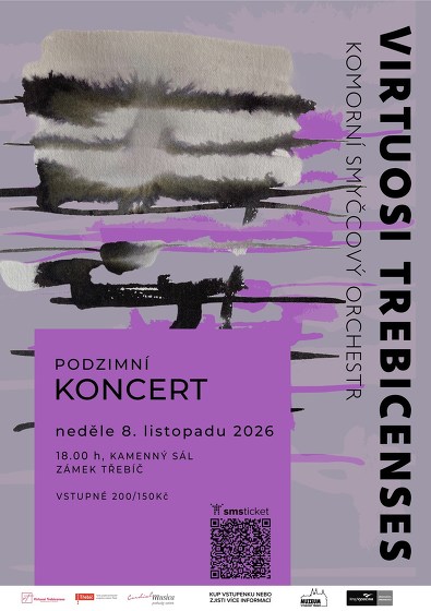 Plakát události Podzimní koncert Virtuosi Trebicenses