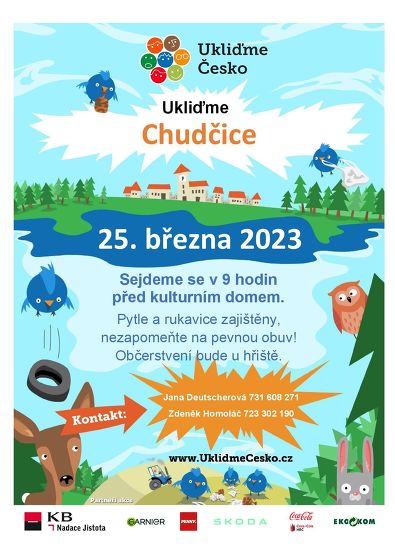 Plakát události Ukliďme Chudčice