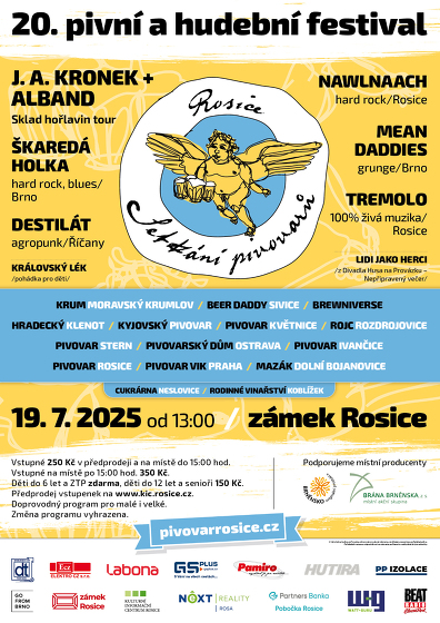 Plakát události Setkání pivovarů Rosice