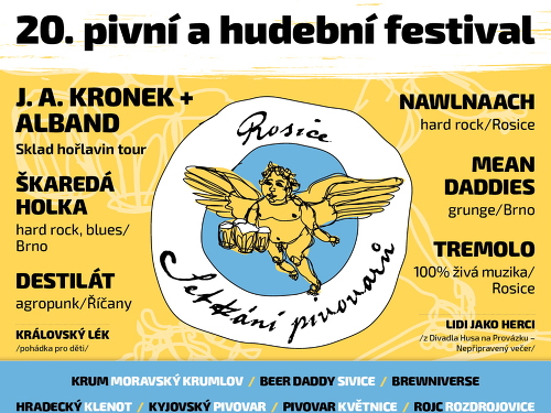 Plakát události Setkání pivovarů Rosice