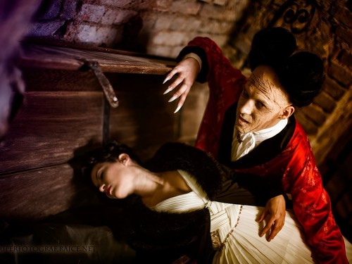 Plakát události Dracula na zámku