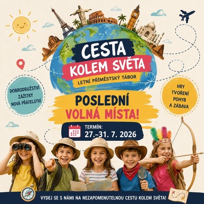 Plakát události Příměstský letní tábor