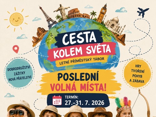 Plakát události Příměstský letní tábor
