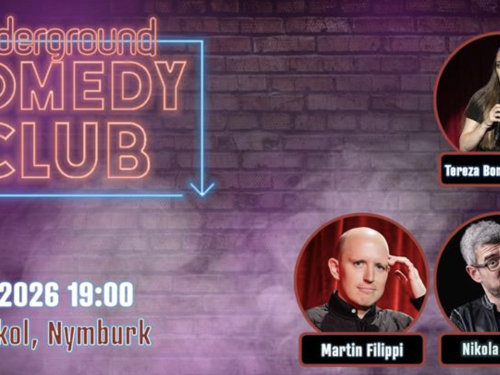 Plakát události Underground Comedy CLUB