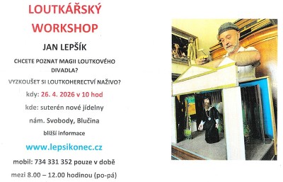 Plakát události Loutkářský workshop