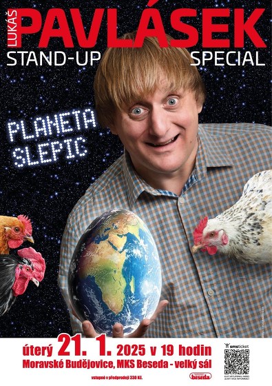 Plakát události Lukáš Pavlásek: Planeta slepic
