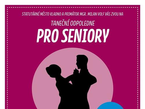 Plakát události Taneční odpoledne pro seniory