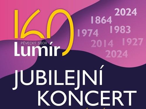Plakát události Jubilejní koncert ke 160. výročí