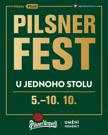 Plakát události Pilsner fest 2026