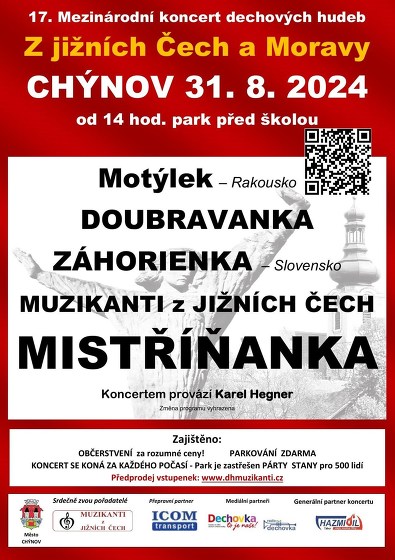 Plakát události Z jižních Čech a Moravy