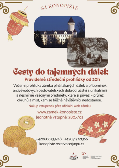Plakát události Cesty do tajemných dálek