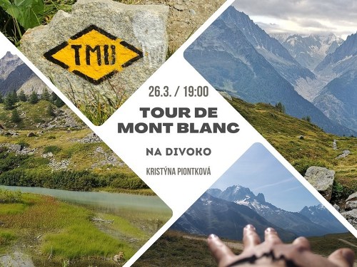 Plakát události Tour de Mont Blanc na divoko