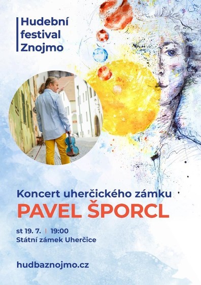 Plakát události PAVEL ŠPORCL: Koncert uherčického zámku