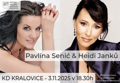 Plakát události Pavlína Senić & Heidi Janků