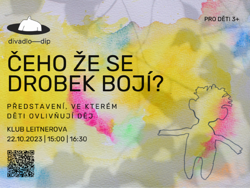 Plakát události Čeho že se Drobek bojí?