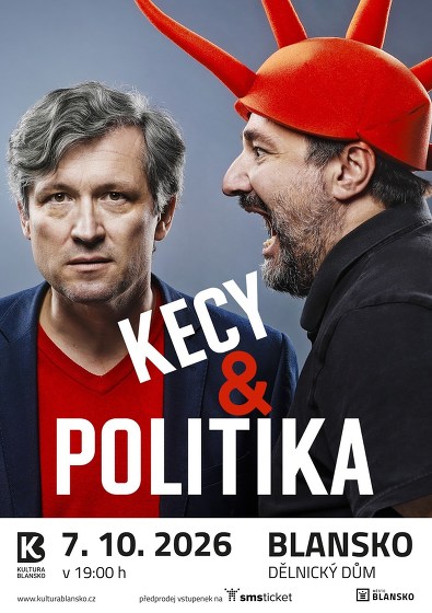 Plakát události Kecy & politika