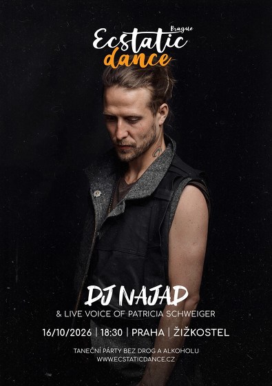 Plakát události Ecstatic Dance Prague #180 - DJ Najad