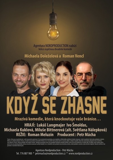 Plakát události Když se zhasne