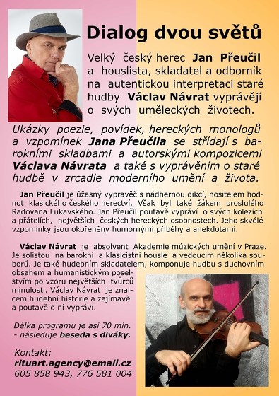 Plakát události Dialog dvou světů