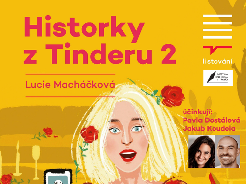 Plakát události LiStOVáNí / Lucie Macháčková: Historky z Tinderu 2