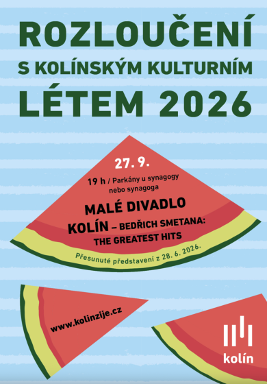 Plakát události Rozloučení s kolínským kulturním létem 2026