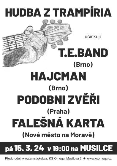 Plakát události Hudba z trampíria
